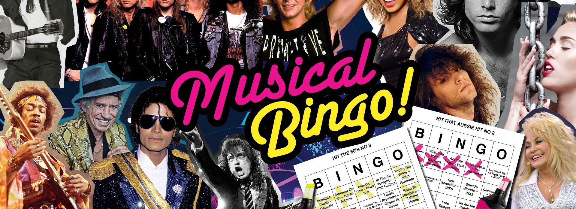 Wednesday Musical Bingo